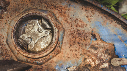 Rust Oil Tank