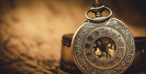 Antique Carved Watch 