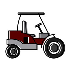 steamroller truck construction machinery build equipment vector illustration