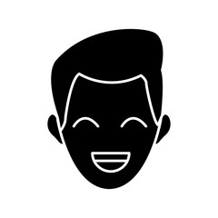 man face character people image vector illustration
