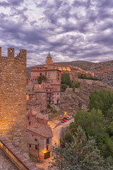 Spain, Aragon, Albarracin. Views from one of his viewpoints.