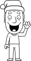 Cartoon Man Xmas