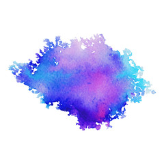 Abstract hand drawn watercolor background.