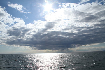 Clouds formation, Gulf of Maine