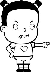 Obraz premium Angry Toddler