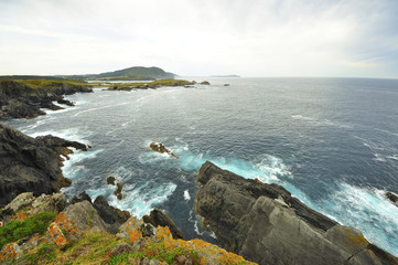 Coast of death in valdoviño galicia