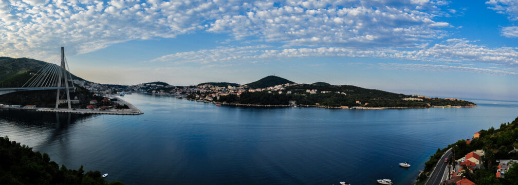 Bucht von Dubrovnik Fr&uuml;h Morgends