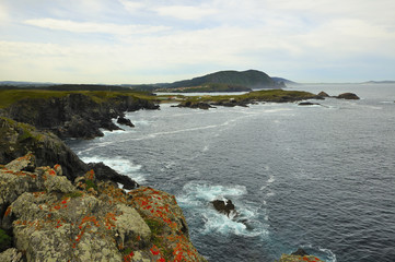 Coast of death in valdoviño galicia