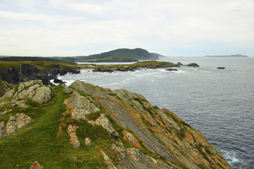 Coast of death in valdovi&ntilde;o galicia