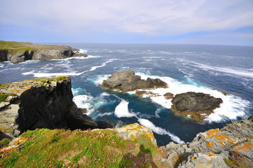 Coast of death in valdoviño galicia