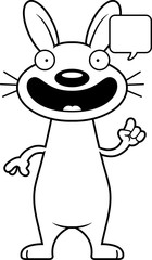Cartoon Rabbit Talking