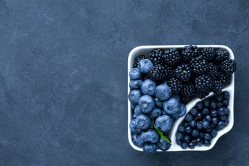 Berries blueberries blackberries and blueberries