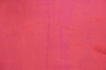 Red painted wall texture background