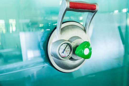 ventosa industriale per il trasporto dei vetri pesanti 