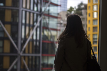 Overlooking the City Building 