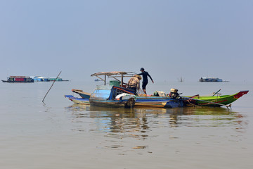 Cambodia Tonle Sap lake