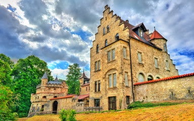 Fototapeta na wymiar View of Lichtenstein Castle in Baden-Wurttemberg, Germany