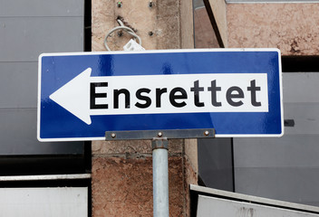One way only
