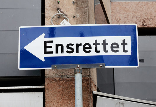 One way only