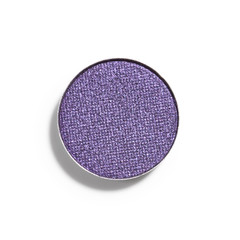 Fototapeta na wymiar Purple eye shadow isolated on white background