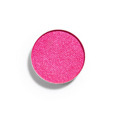 Obraz premium Pink eye shadow isolated on white background