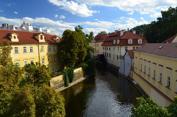 Fototapeta na wymiar Praga latem/Prague in summer, Czech Republic