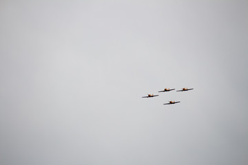 Russian Federation, city of Zhukovsky, Ramenskoye airfield. July 22, 2017. Moscow International Aviation and Space Salon MAKS-2017.