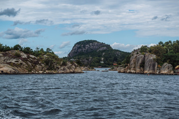 Naklejka premium Lysefjord view