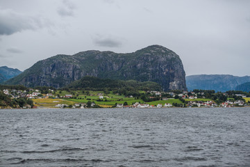 Lysefjord mountain