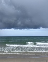 impressive stormy clouds over Delray Beach, Florida