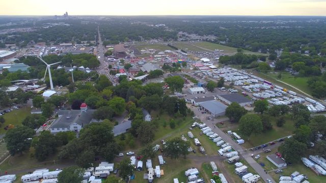 Iowa State Fair camping lot