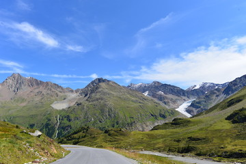 Fototapeta na wymiar Kaunergrat Ötztaler Alpen Tirol