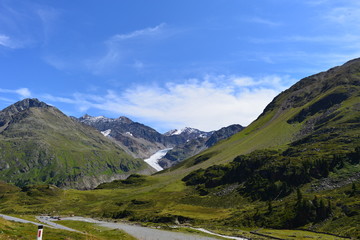 Fototapeta na wymiar Kaunertal Ötztaler Alpen Tirol