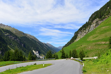 Kaunertaler Gletscherstraße Tirol 
