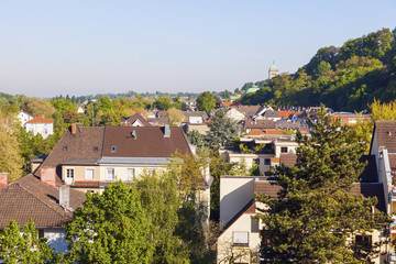 Fototapeta na wymiar Panorama of Baden-Baden