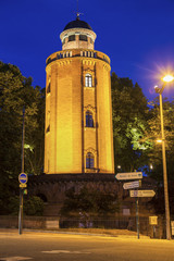 Old water tower in Toulouse