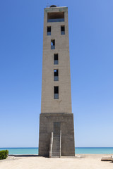 Nules Lighthouse on the beach