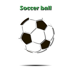 Obraz premium Soccer ball icon