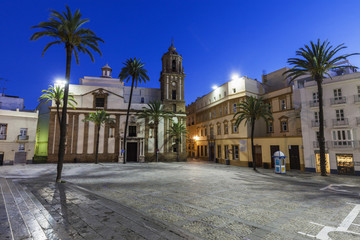 Santiago Church in Cadiz
