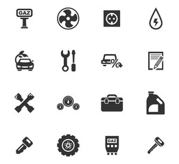 Auto icons set