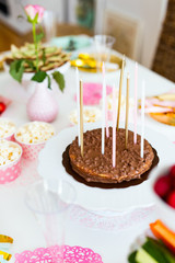 Dessert table at party