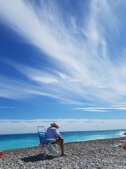 Retraite au bord de la mer