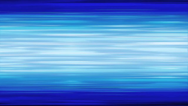 Anime Blue Horizontal Speed Lines - Seamlessly Looping Background