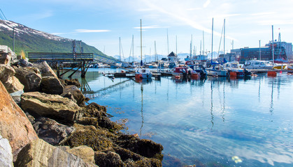 Boats in Tromso