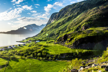 Perfect valley and fjord