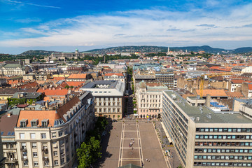 Fototapeta na wymiar Panoramic view of Budapest