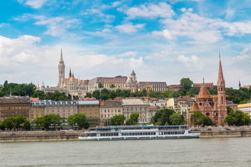 Budapest  and river Danube