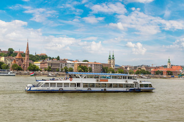 Budapest  and river Danube