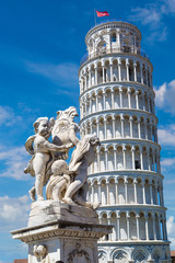 Leaning tower in Pisa