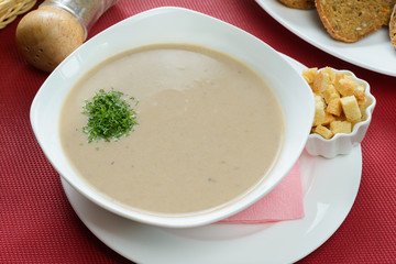 Mushroom cream soup